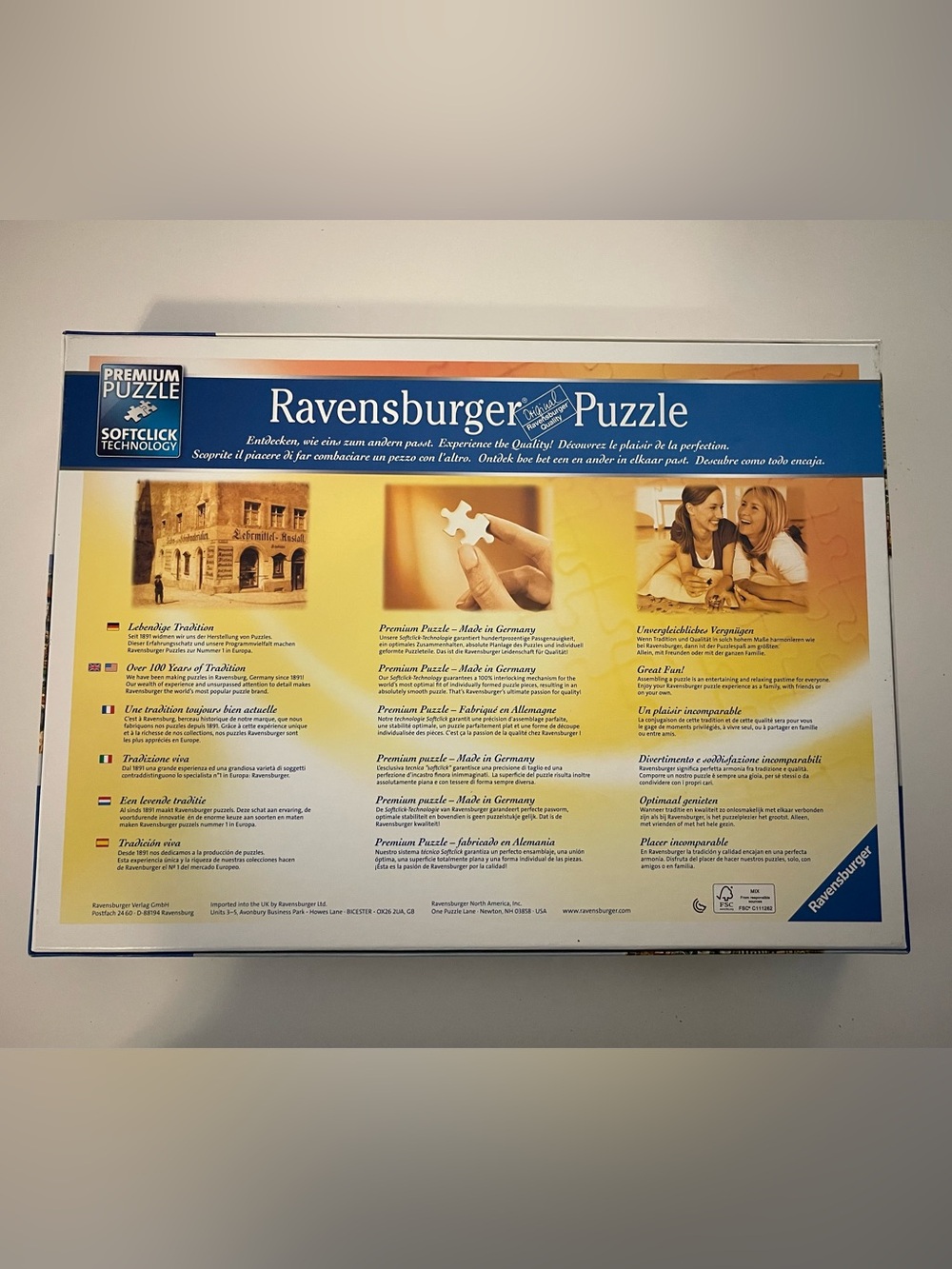 Ravensburger “World Landmarks” 1000 Piece Jigsaw Puzzle- COMPLETE EUC - Picture 2 of 5